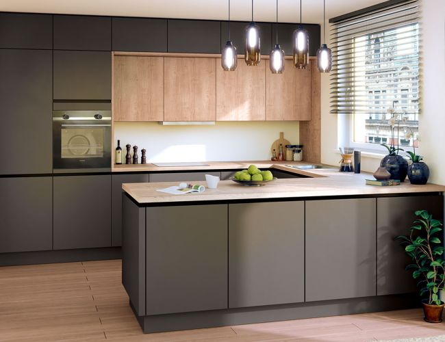 Keuken in U-vorm